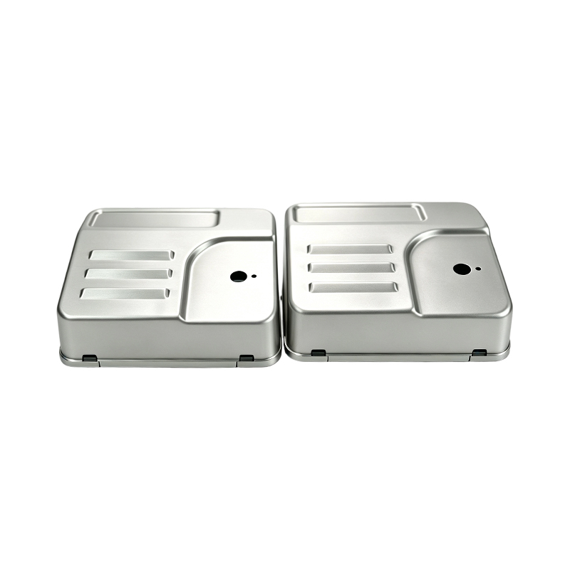 Box und Abdeckung des Motors